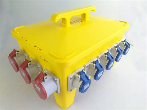 electrical spider box cost|50a temporary power distribution box.